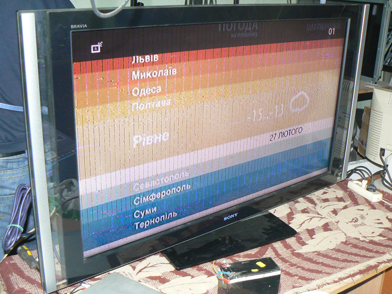 Какие бывают помехи на экране телевизора и как с ними бороться? Ремонт ...