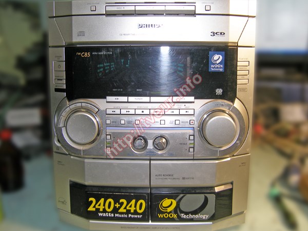 Не закрывается правый кассетоприемник, не читает диски м.центр Philips ...