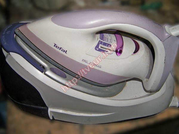 Не греет утюг с парогенератором Tefal GV8120, из строя вышли шланг и ...